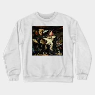 HELL  Tree Man by Hieronymus Bosch Crewneck Sweatshirt